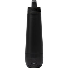 Load image into Gallery viewer, Perka® Acadia II 18 oz. Black Double Wall Stainless Steel Speaker Bottle