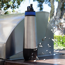 Load image into Gallery viewer, Perka® Acadia II 18 oz. Double Wall Stainless Steel Speaker Bottle