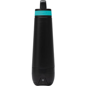 Perka® Acadia II 18 oz. Black Double Wall Stainless Steel Speaker Bottle