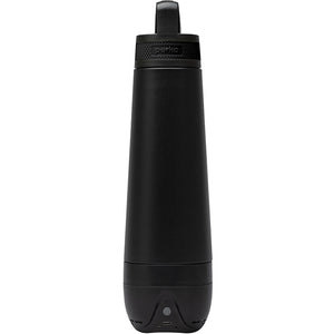 Perka® Acadia II 18 oz. Black Double Wall Stainless Steel Speaker Bottle