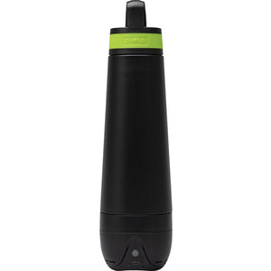 Perka® Acadia II 18 oz. Black Double Wall Stainless Steel Speaker Bottle