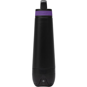 Perka® Acadia II 18 oz. Black Double Wall Stainless Steel Speaker Bottle