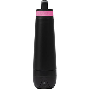 Perka® Acadia II 18 oz. Black Double Wall Stainless Steel Speaker Bottle